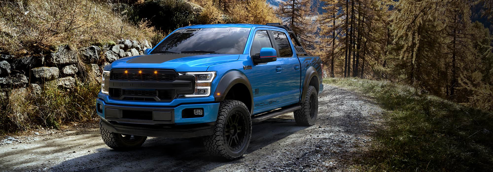 Light Blue Old Ford F-150