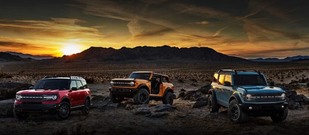 Ford Bronco SUV Family