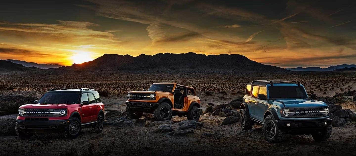 Ford Bronco SUV Family
