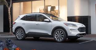2021 White Ford Escape
